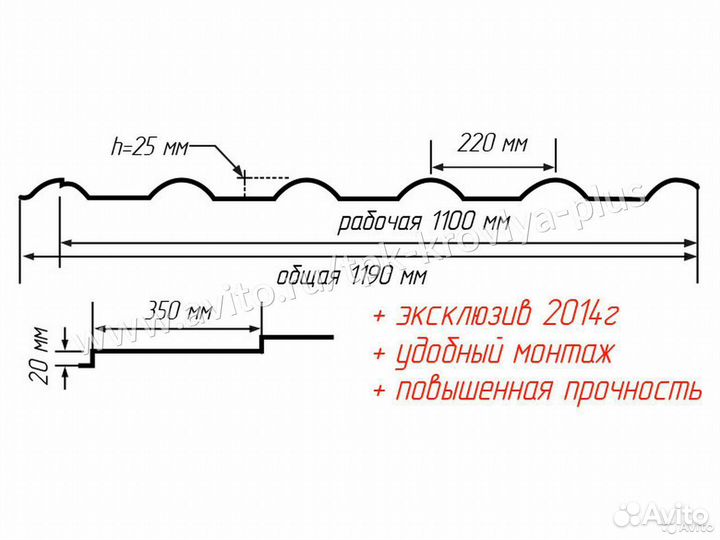 Металлочерепица Банга. Собственное производство