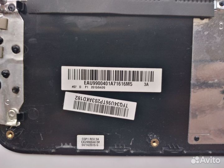 Топкейс ноутбука HP Compaq 15-f102ur