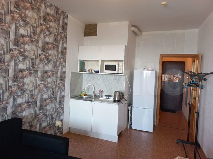 Квартира-студия, 25 м², 1 кровать