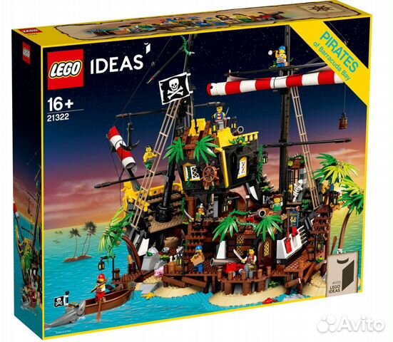 Lego Ideas 21322 Пираты залива Барракуды