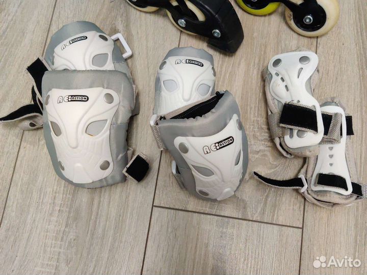 Детские ролики и защита 31 -36