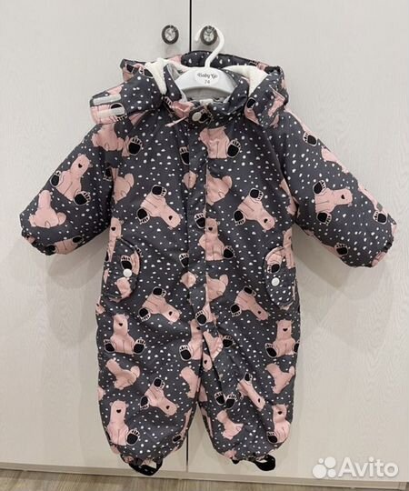 Зимний комбинезон для девочки