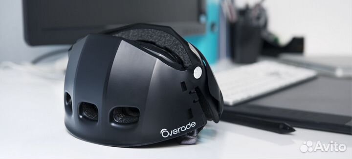 Велосипедный шлем складной Overade Plixi FIT L/XL