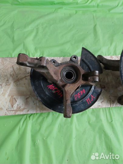 Поворотный кулак renault logan