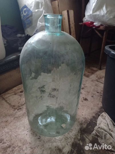 Бутыль стеклянная СССР