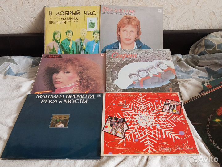Виниловые пластинки СССР