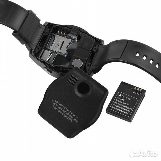 Умные часы Smart Watch Орбита OT-SMG11 черные, SIM