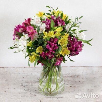 Букет из альстромерий цветы
