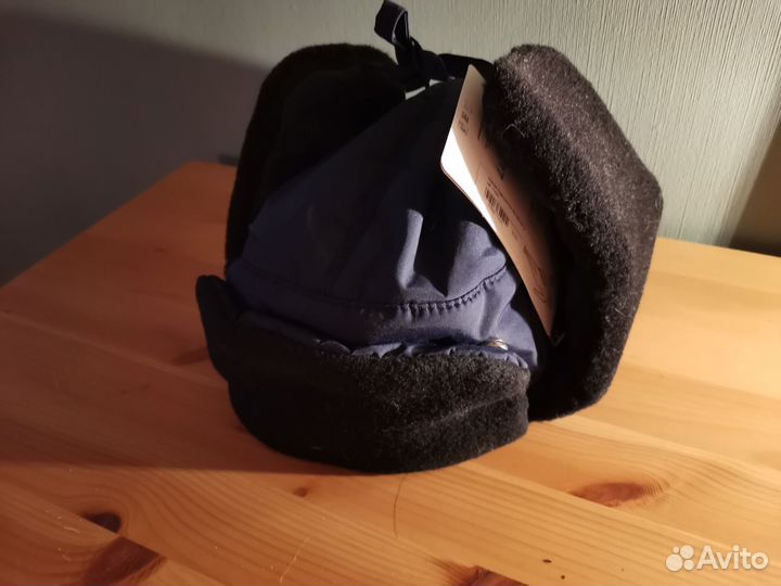 Шапка монблан утеплённая