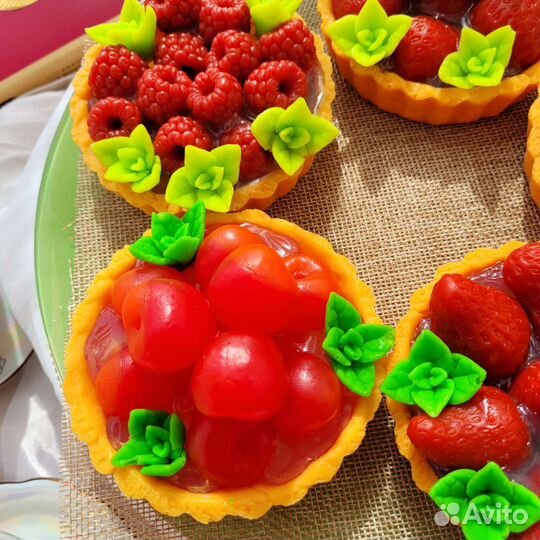 Пирожное из мыла