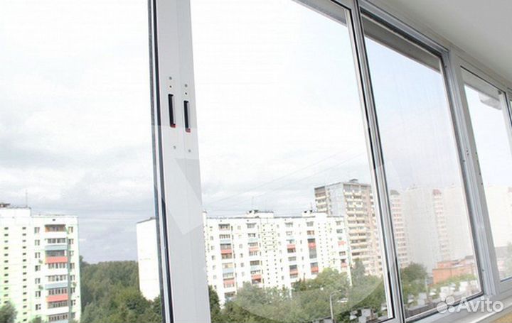 Балкон с установкой