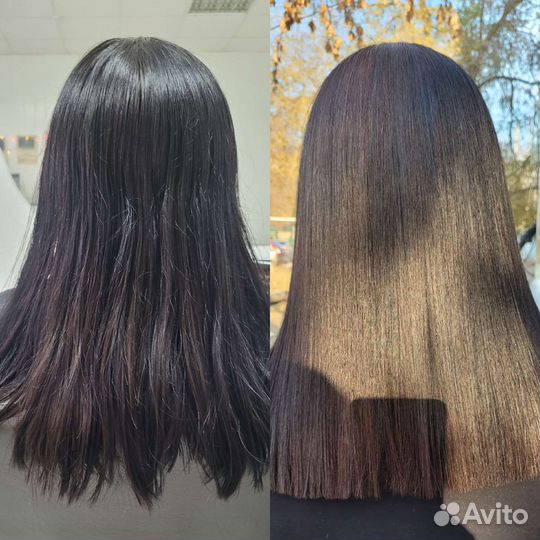 Кератиновое выпремление,Ботокс,Холодный ботокс