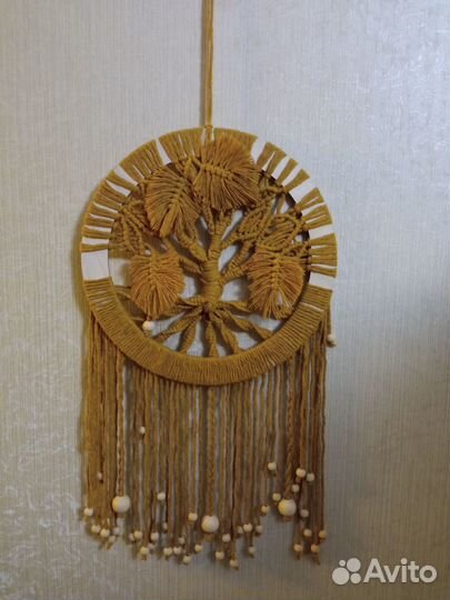 Макраме панно