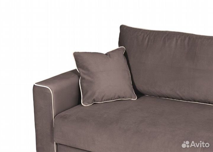 Прямой диван Аскона Jordan с анатомическим матрасо