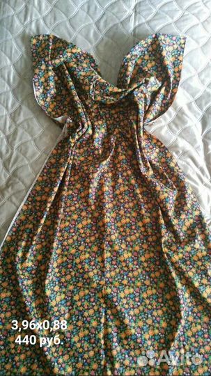 Отрез ивановского ситца (вощеный, времен СССР)