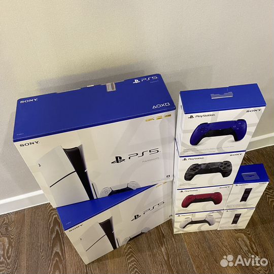 Новая Sony PS5 Slim CFI-2000A 3 ревизия + 700 игр