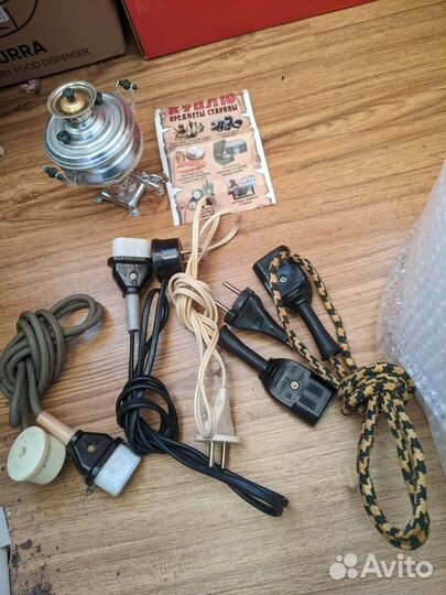 Шнур к самовару, вафельница,чайник