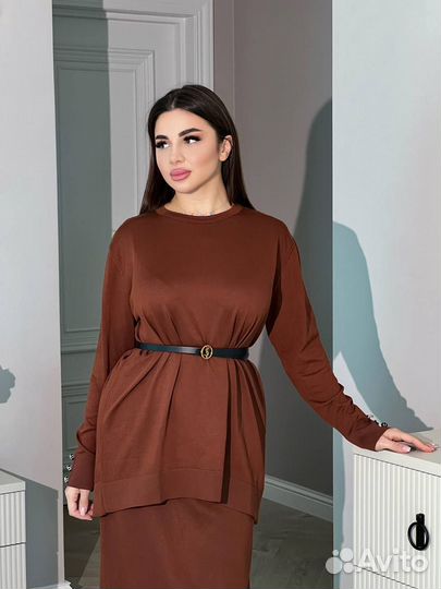 Вязаный костюм