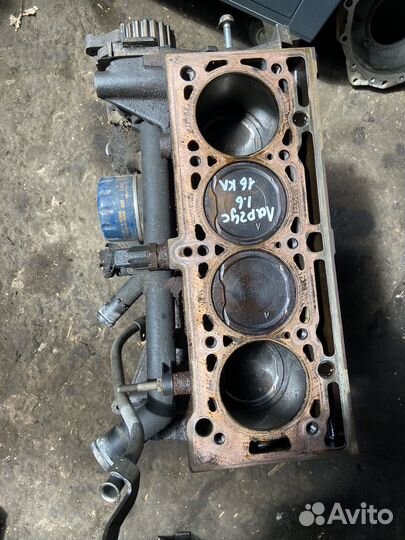 Блок цилиндров двигателя 1.6 K4M 16кл LADA Largus