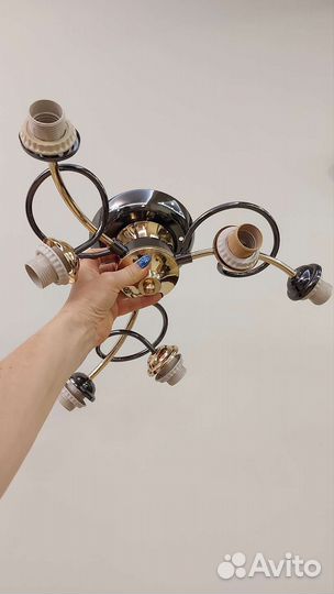 Люстра без плафонов