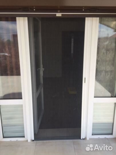 Дверная москитная сетка Плиссе