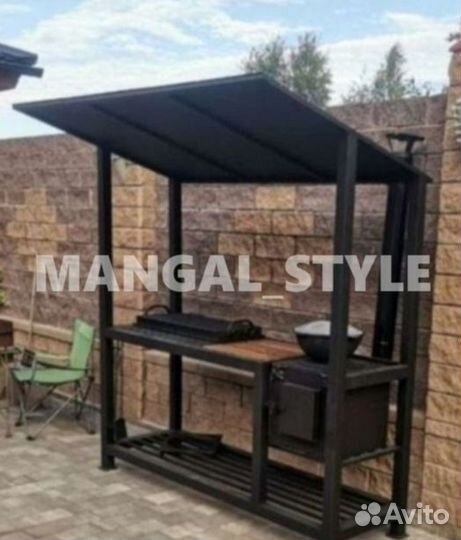 Мангалы в стиле лофт