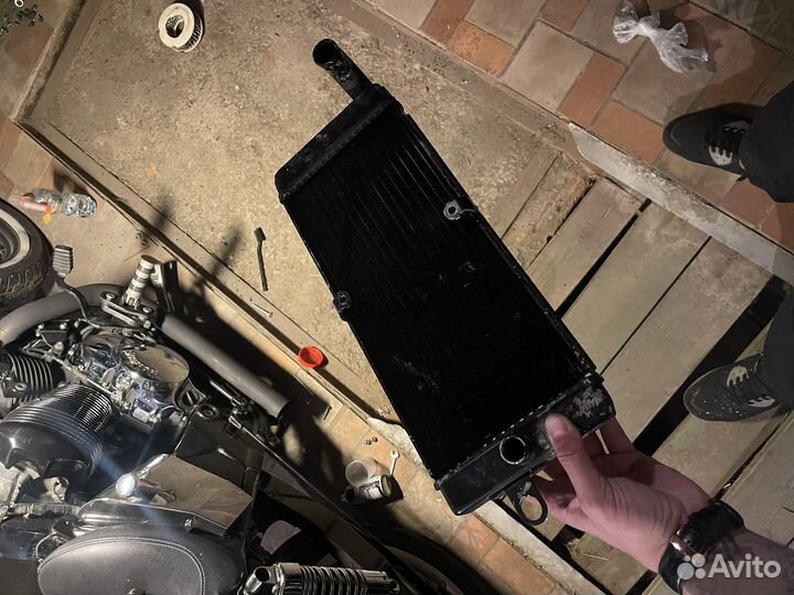 Радиатор Honda Shadow VT400