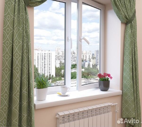 Пластиковые окна с установкой