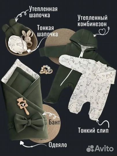 Комплект на выписку. Демисезон от 0 до +20градусов