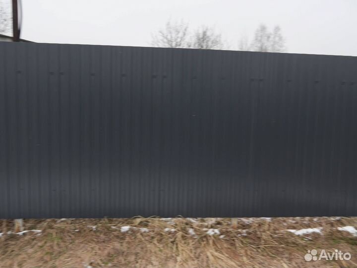 Заборы из профнастила от производителя