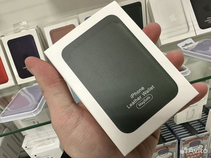 Кошелек Apple Leather Waller разные цаета