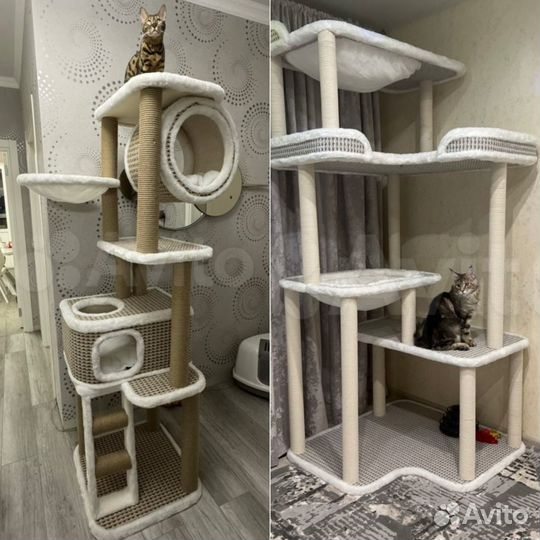 Когтеточка домик для кошек ассортимент