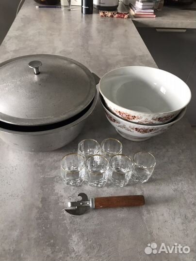Казан и посуда