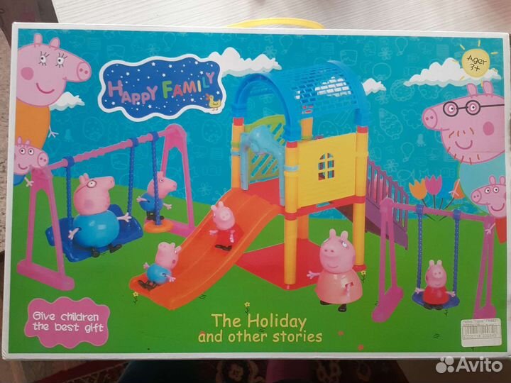 Игрушка конструктор Свинка Пеппа Счастливая семья