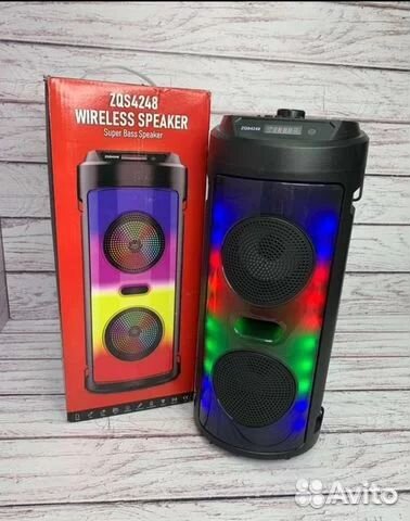 Портативная колонка ZQS-4248 новая