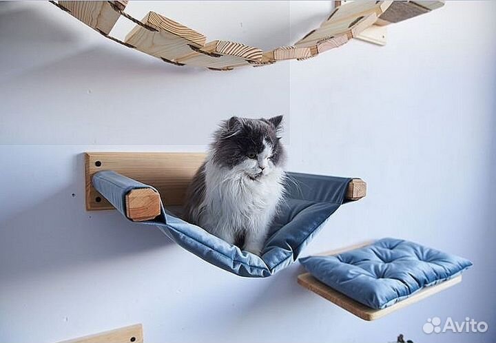 Комплекс для кошек настенный