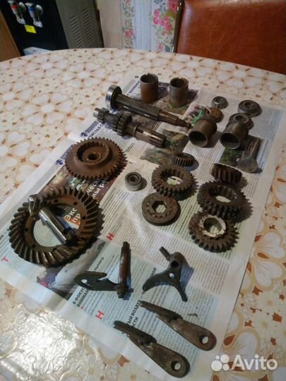 Мотозапчасти комплектом