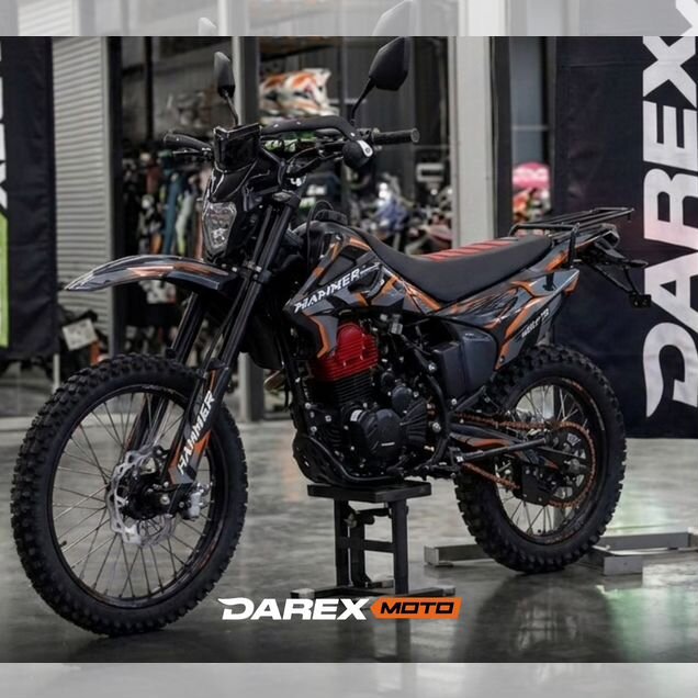 Мотоцикл Эндуро Hammer Wolf 72 (300cс) черный