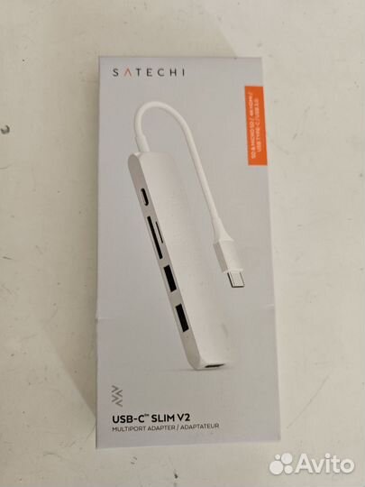 Адаптер Satechi Type-C Slim Multiport Adapter V2