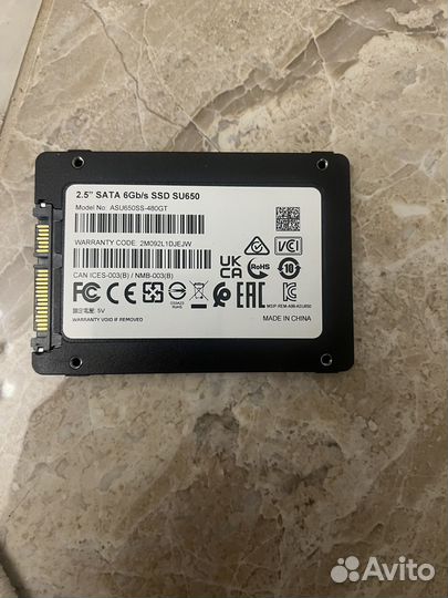 Ssd Adata su650 480gb