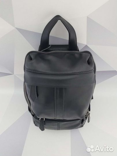 Нагрудная сумка натуральная кожа