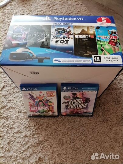 Шлем sony ps4 VR