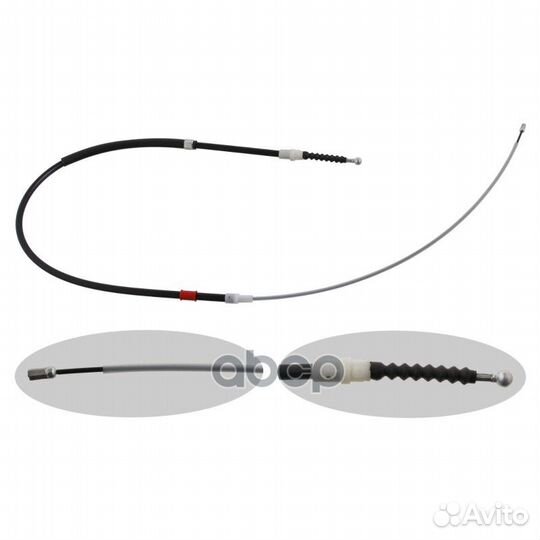 Трос ручного тормоза 30930766 Swag