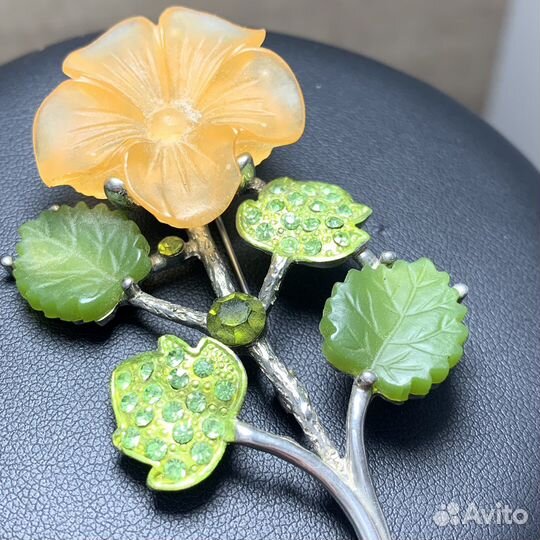 Винтажная Брошь Сделано В США Ретро