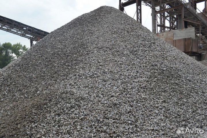 Щебень от 20 кубов