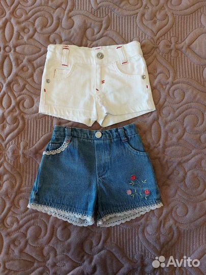 Шорты для девочки 12 мес
