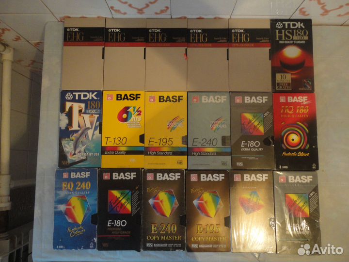 Видеокассеты фирменные в коллекцию-обновлено