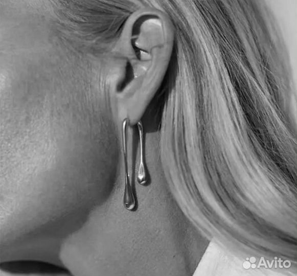 Серьги капли