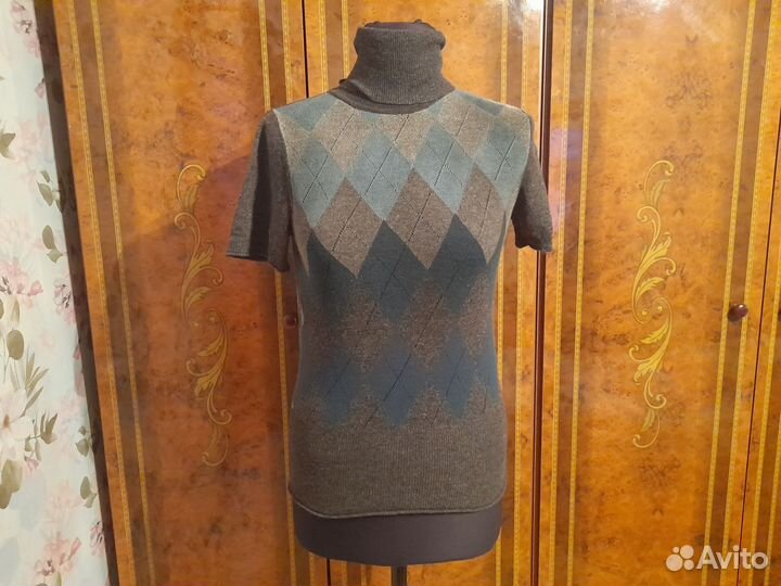 Футболка водолазка шерсть кашемир caractere 44 р