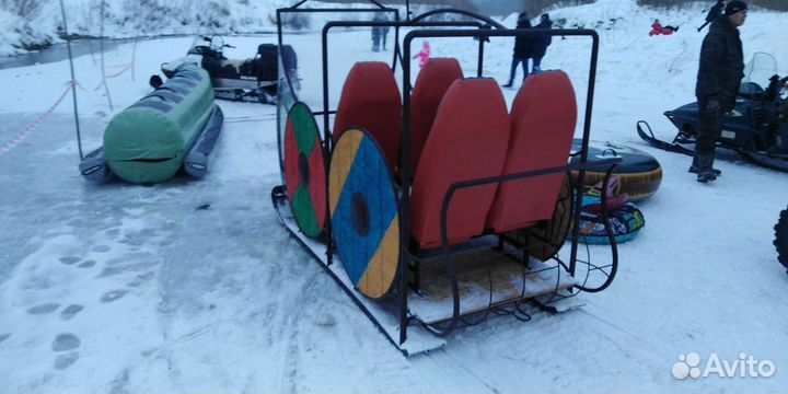 Сани для снегохода
